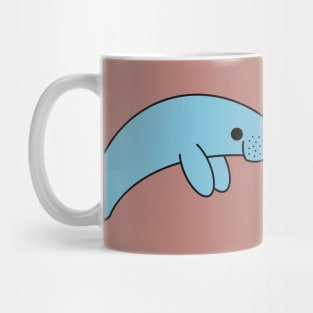 Cute Kawaii Manatee Mug